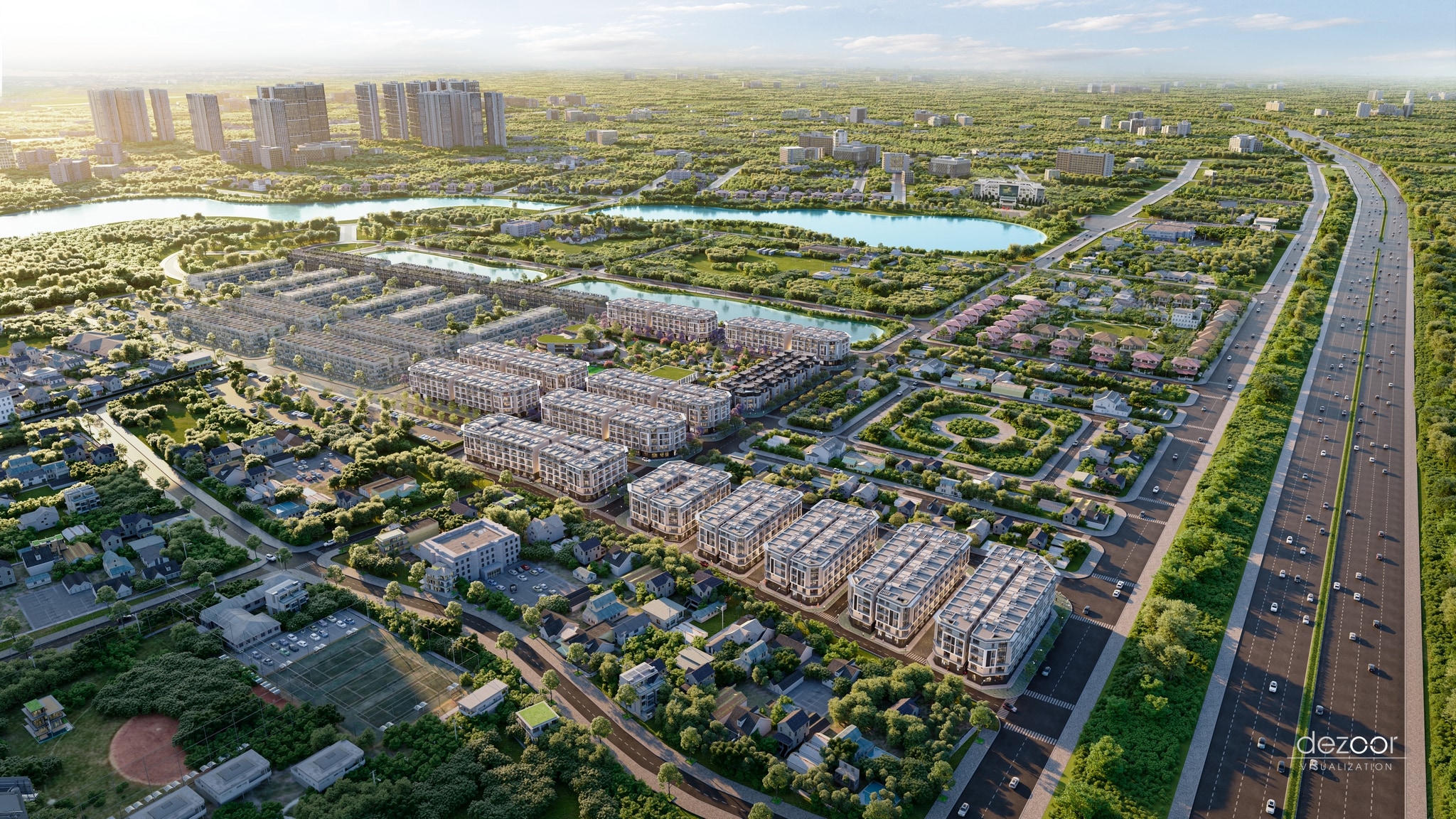 Tầm Vóc Đô Thị Nhìn Từ Không Gian Cao Trình Rộng