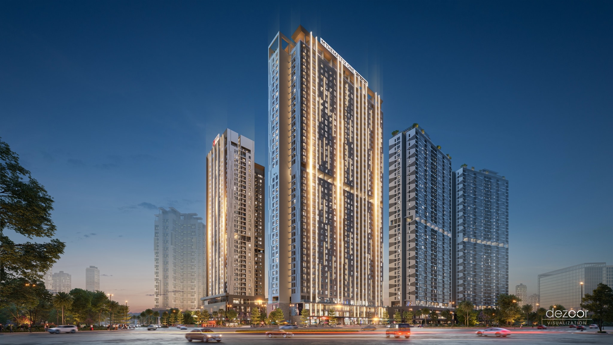 Giải Mã Thành Công Thị Giác Tại The Matrix One Premium & Hanoi Oriental: Tiêu Chuẩn Phối Cảnh Đẳng Cấp Cho Dự Án Thủ Đô