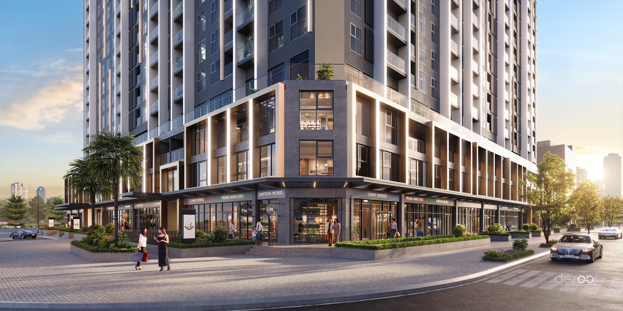 Tuyến Phố Shophouse Thương Mại Khối Đế Sầm Uất