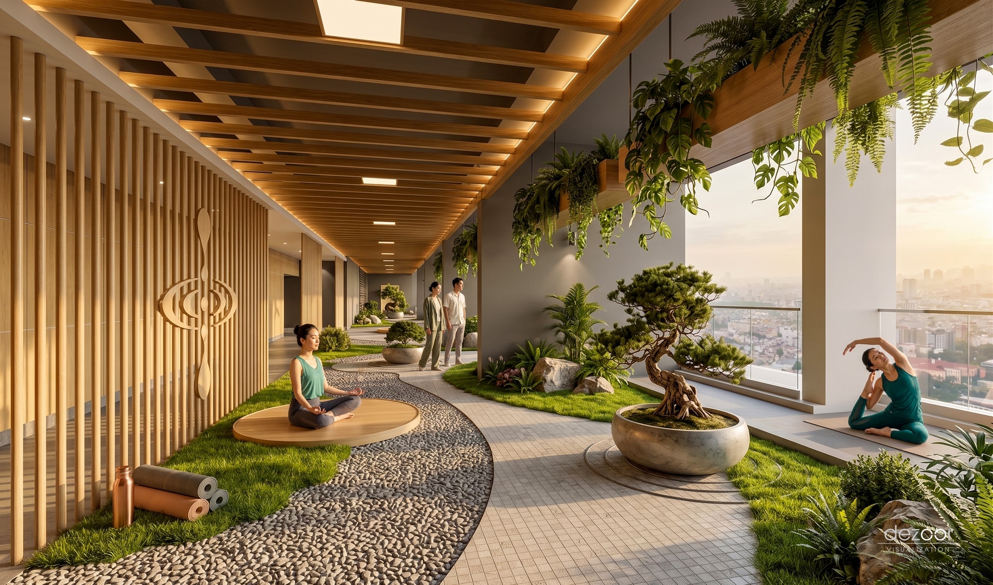Không Gian Yoga & Thiền Định Giữa Tầng Mây