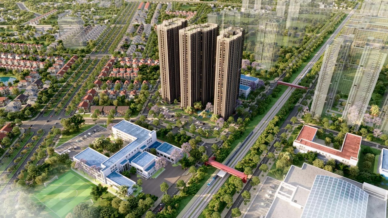 TOÀN CẢNH 3 TÒA THÁP THE VICTORIA