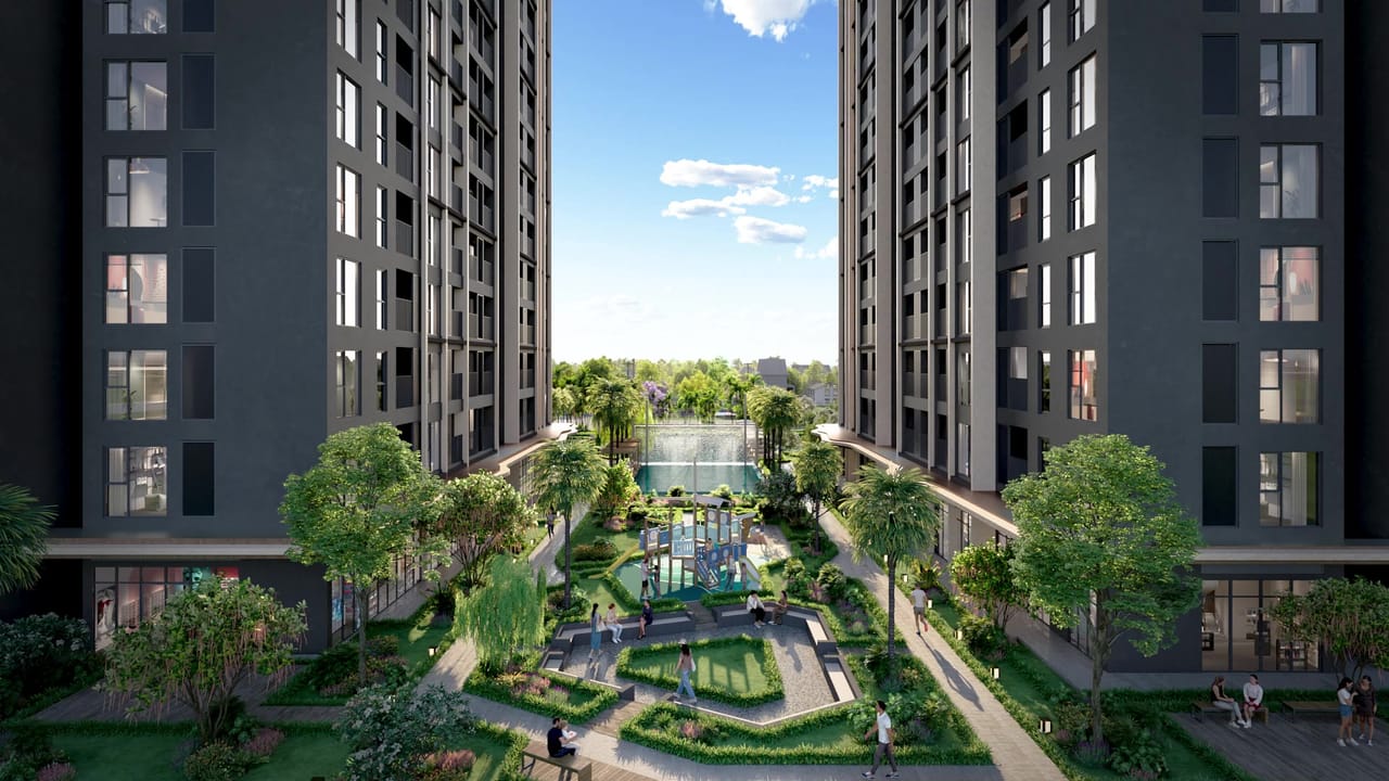 VƯỜN NGHỆ THUẬT ART GARDEN ĐA TẦNG